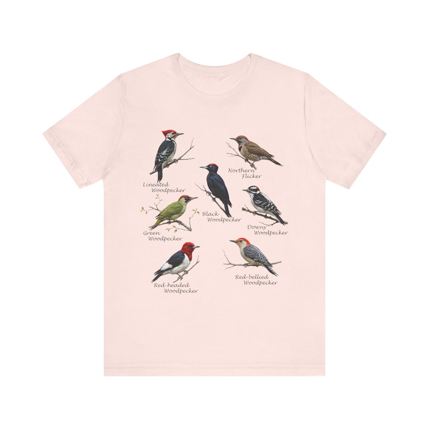 Woodpecker T-Shirt – bird lover tshirt