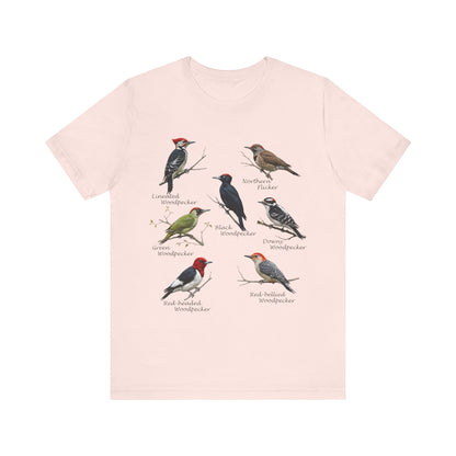 Woodpecker T-Shirt – bird lover tshirt