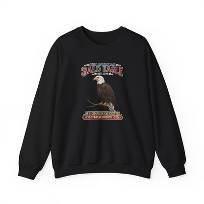 Vintage American Bald Eagle Sweatshirt | US 250th Anniversary Semiquincentennial Crewneck