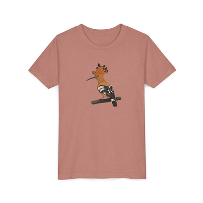 Hoopoe Birding & Birdwatching Bird Youth T-Shirt