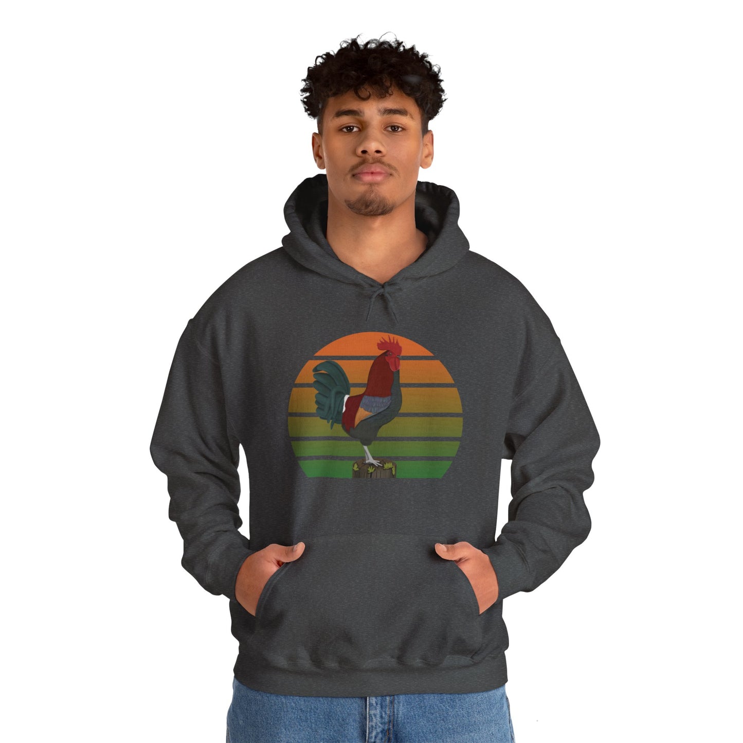 Rooster Bird Hoodie