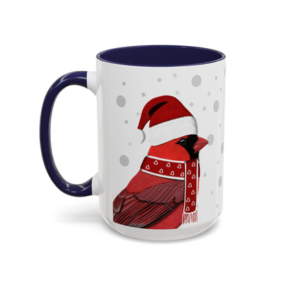 Cardinal Christmas Bird Coffee Mug