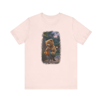 Robin Rosi Giant Teddy Bear Premium T-Shirt for Bird Lovers