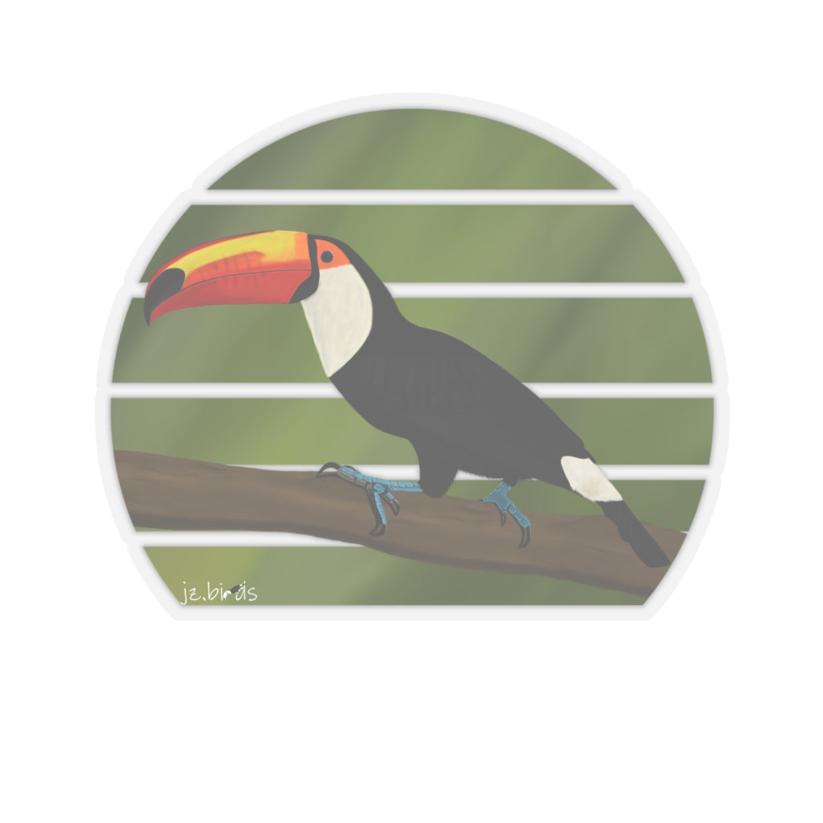 Toucan Bird Sticker