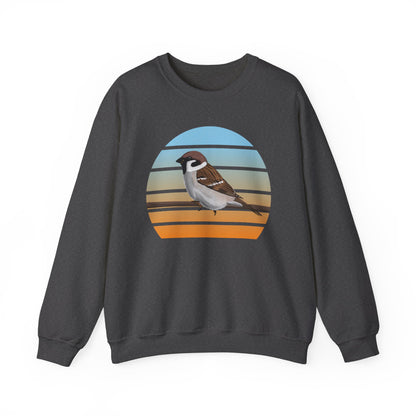 Tree Sparrow Birdlover Ornithologist Bird Sweatshirt