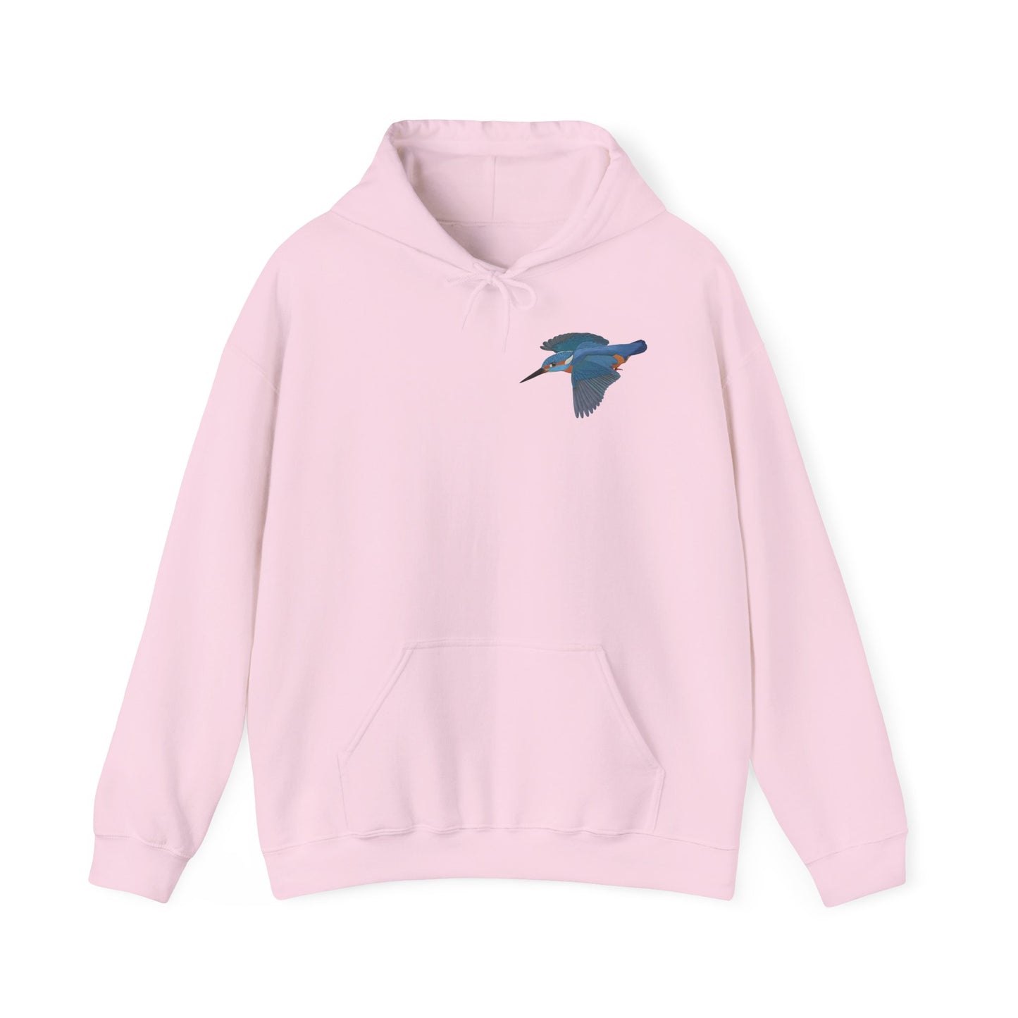 Eisvogel Vogel Hoodie - Kapuzenpullover für Vogelbeobachter & Naturliebhaber mit Vogelmotiv