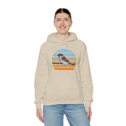 Tree Sparrow Bird Hoodie