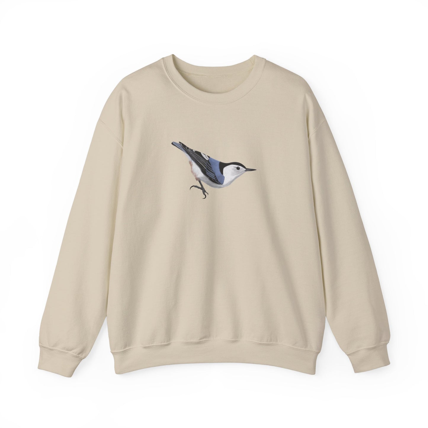 Nuthatch Bird Watcher Biologist Crewneck Sweatshirt