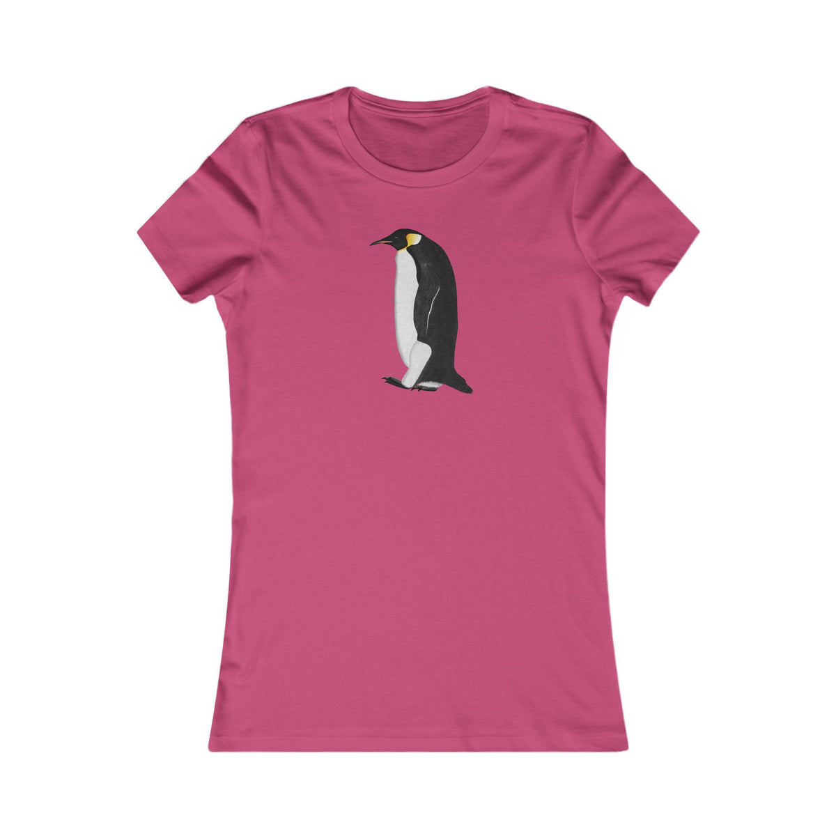 Pinguin Frauen T-Shirt mit Bird Graphic Tee Hintergrund