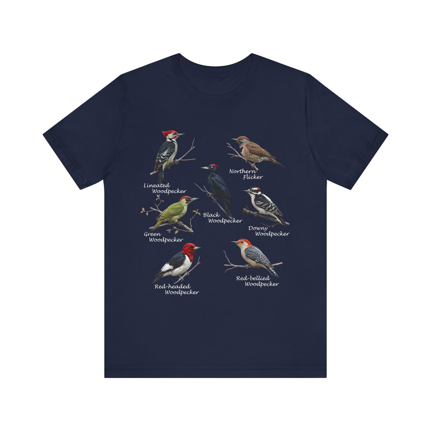 Woodpecker T-Shirt – bird lover and tshirt style