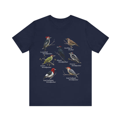 Woodpecker T-Shirt – bird lover and tshirt style