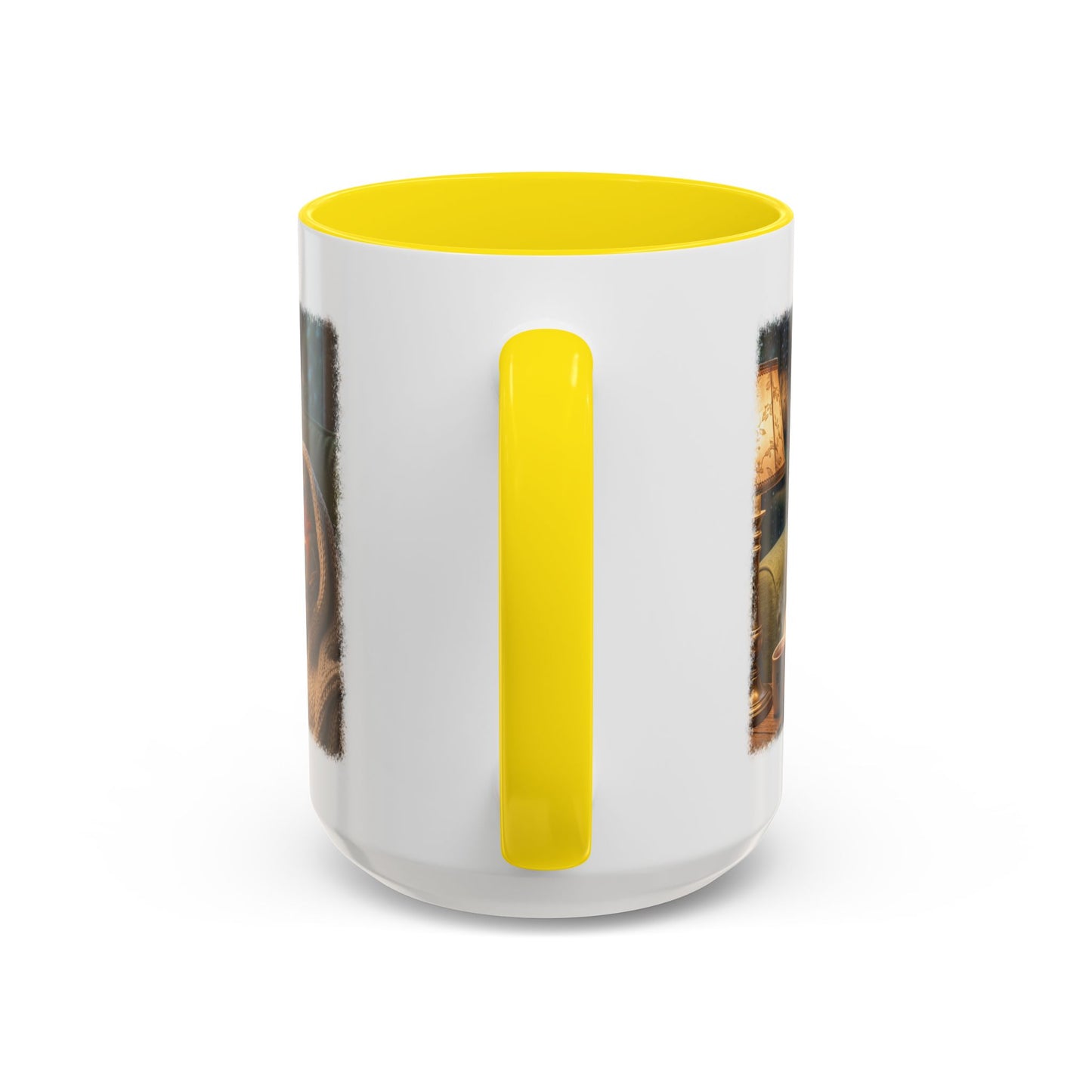 Robin Rosi Reading a Book Mug for Bird Lovers