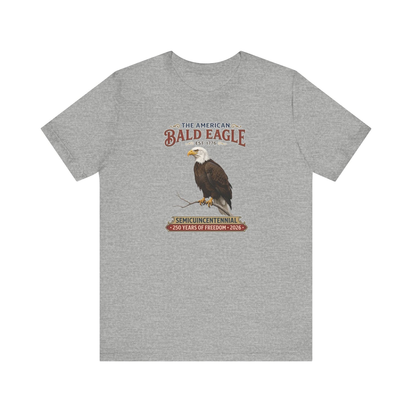Vintage American Bald Eagle T-Shirt | US 250th Anniversary Semiquincentennial