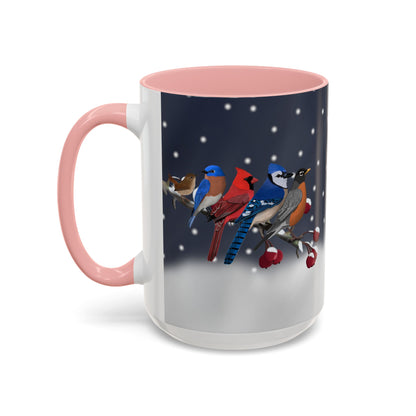 Backyard Birds Coffee Mug | Ceramic Christmas Gift for Bird Lovers