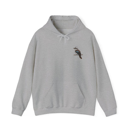 Kookaburra Hoodie Bird Lover & Bird Watcher | Unisex Sweater | Gift for Bird Lovers