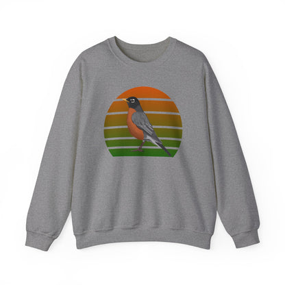 Robin Birdlover Ornithologist Bird Sweatshirt