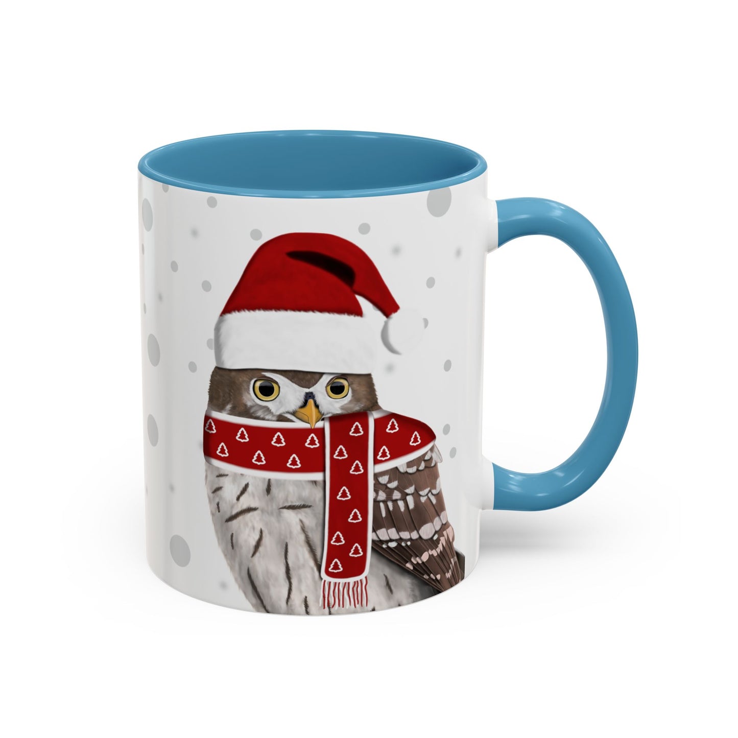 Owl Christmas Bird Coffee Mug