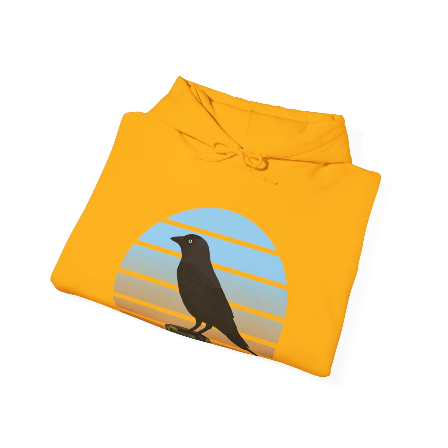 Western Jackdaw Bird Hoodie