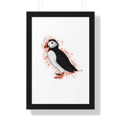 Puffin Bird Framed Poster