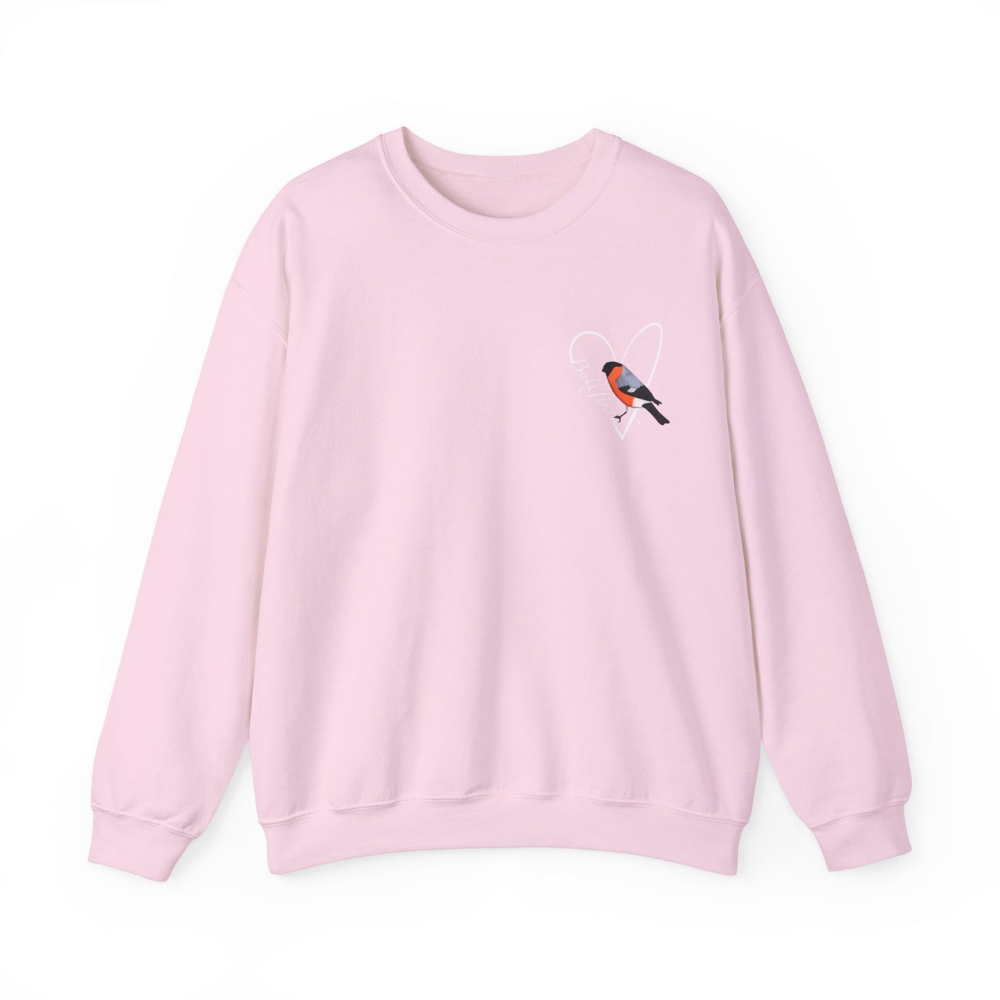 Bullfinch Heart Birdlover Biologist Bird Sweatshirt