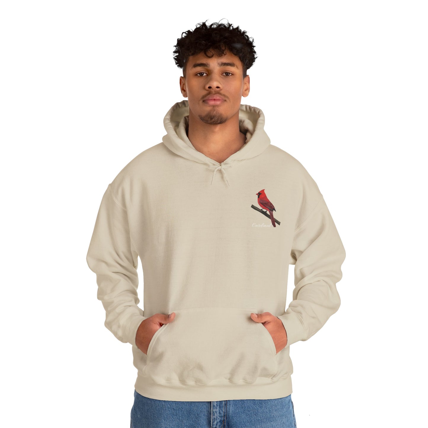 Cardinal Birding Birdwatching Bird Hoodie