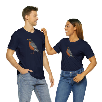 American Robin Bird Tee - jz.birds