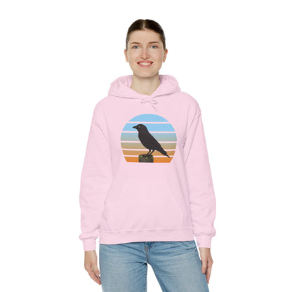 Western Jackdaw Bird Hoodie