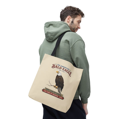 Vintage American Bald Eagle Tote Bag | US 250th Anniversary Semiquincentennial