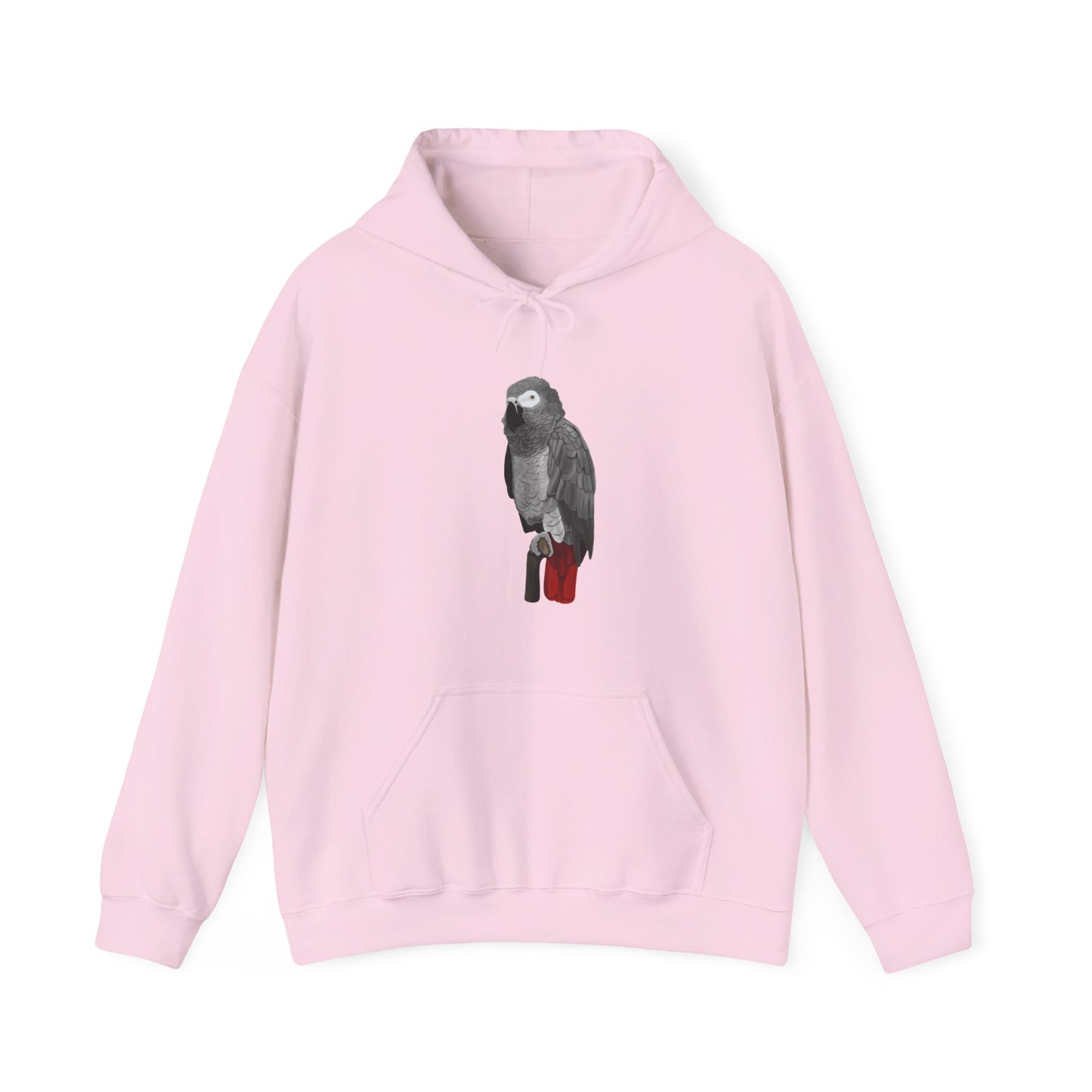 Grey Parrot Bird Birdwatching Birder Hoodie