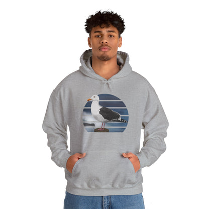 Seagull Bird Hoodie