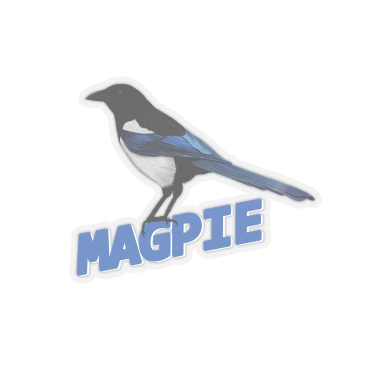Magpie Sticker Bird Lover & Bird Watcher