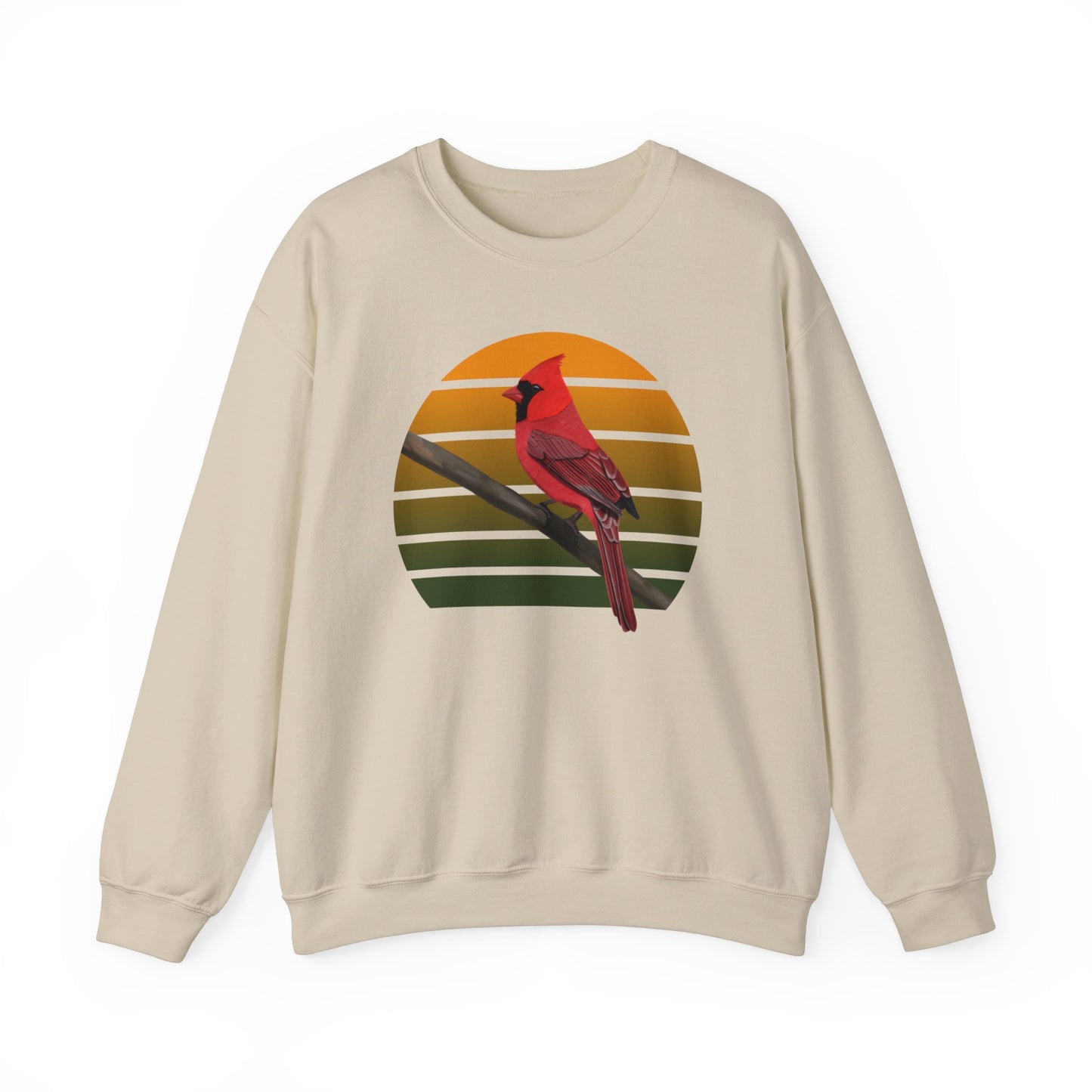 Northern Cardinal Birdlover Ornithologist Bird Sweatshirt