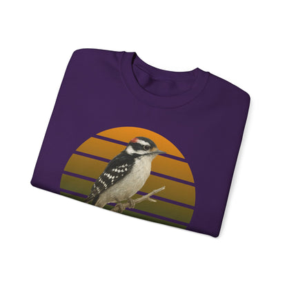 Downy Woodpecker Bird Lover & Bird Watching Bird Sweatshirt