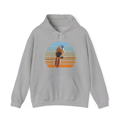 Bearded Reedling Bird Hoodie