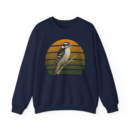Downy Woodpecker Bird Lover & Bird Watching Bird Sweatshirt