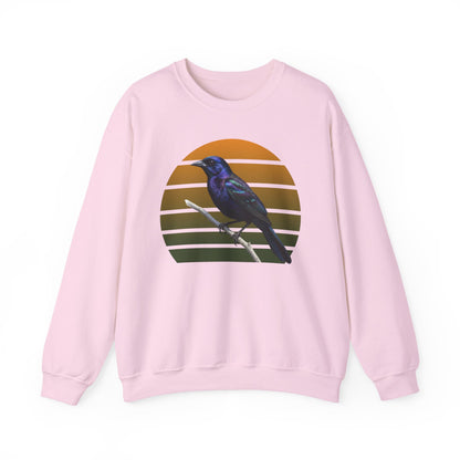 Grackle Sweatshirt | Common Grackle Birder Gift | Great-Tailed Bird Lover Crewneck