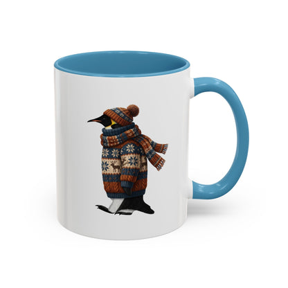 ペンギンの陶器製バードコーヒーマグ – バードウォッチャーへのカスタムギフト