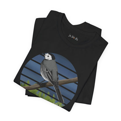 White Wagtail Birdwatcher Bird T-Shirt