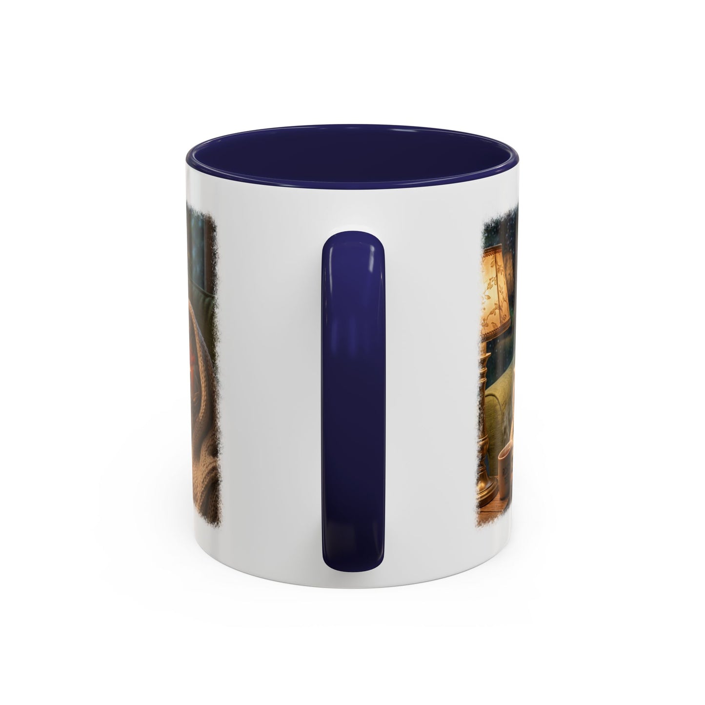 Robin Rosi Reading a Book Mug for Bird Lovers
