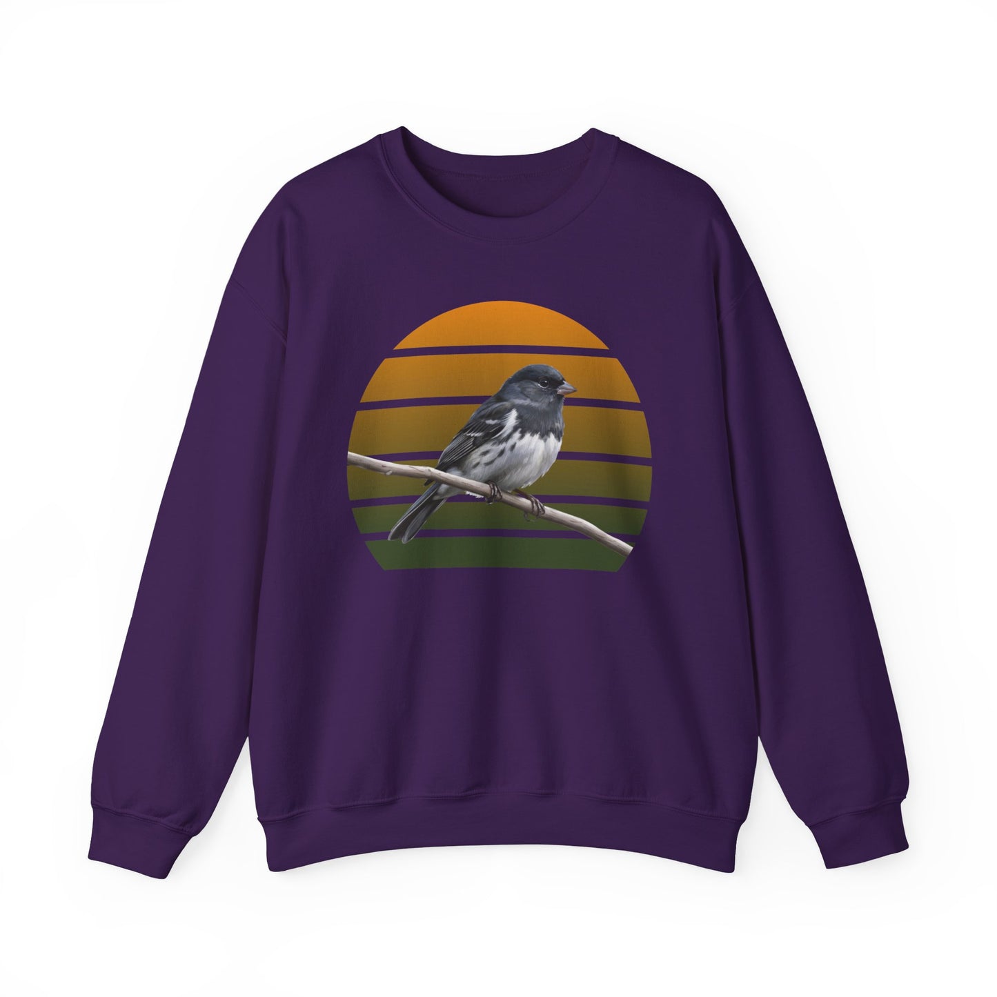 Dark-Eyed Junco Sweatshirt | Cozy Winter Birder Pullover | Snow Bird Crewneck Gift