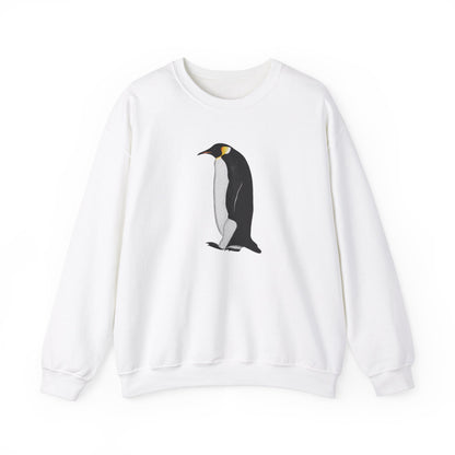 Emperor Penguin Bird Watcher Biologist Crewneck Sweatshirt