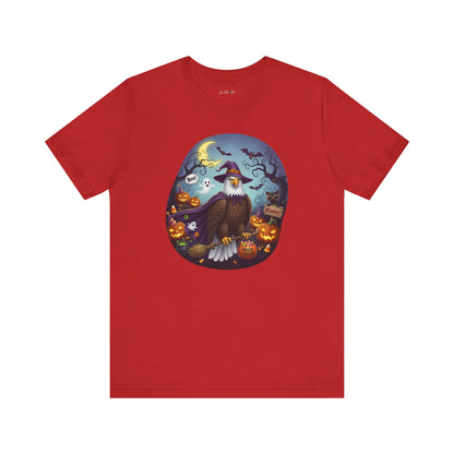 Bald Eagle Halloween Bird T-Shirt - Spooky Halloween Costume for Bird Lovers