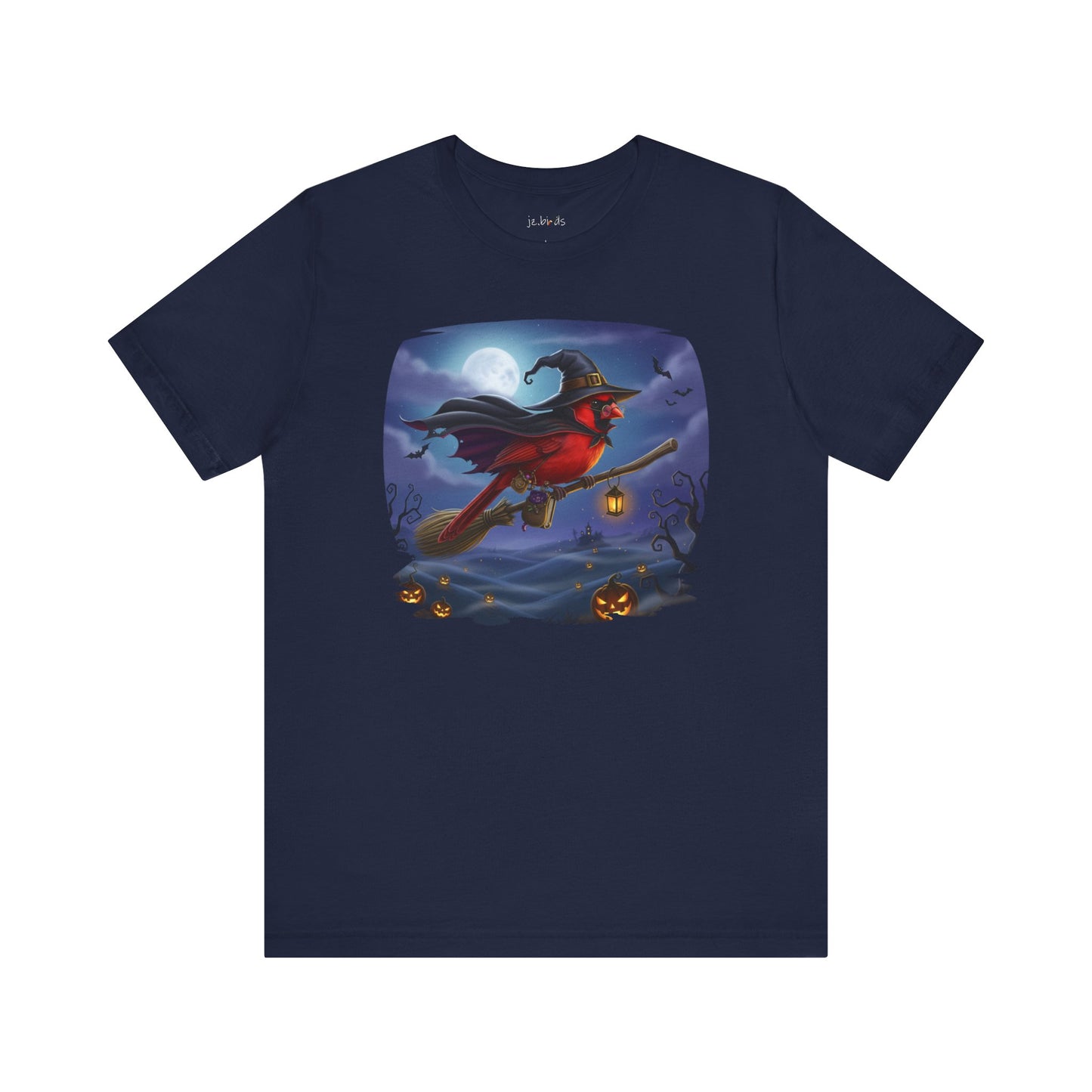 Cardinal Halloween Bird T-Shirt - Spooky Halloween Costume for Bird Lovers