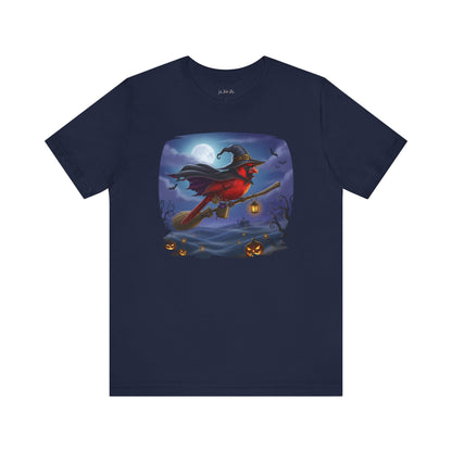 Cardinal Halloween Bird T-Shirt - Spooky Halloween Costume for Bird Lovers