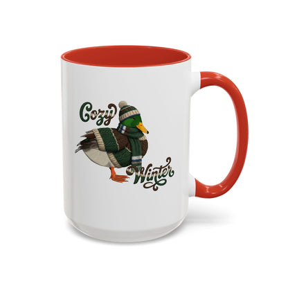 マガモの陶器製コーヒーマグ – バードウォッチャーへのカスタムギフト