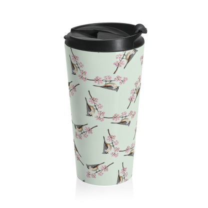Tufted Titmouse Tumbler – 15oz and Bottles & Tumblers style