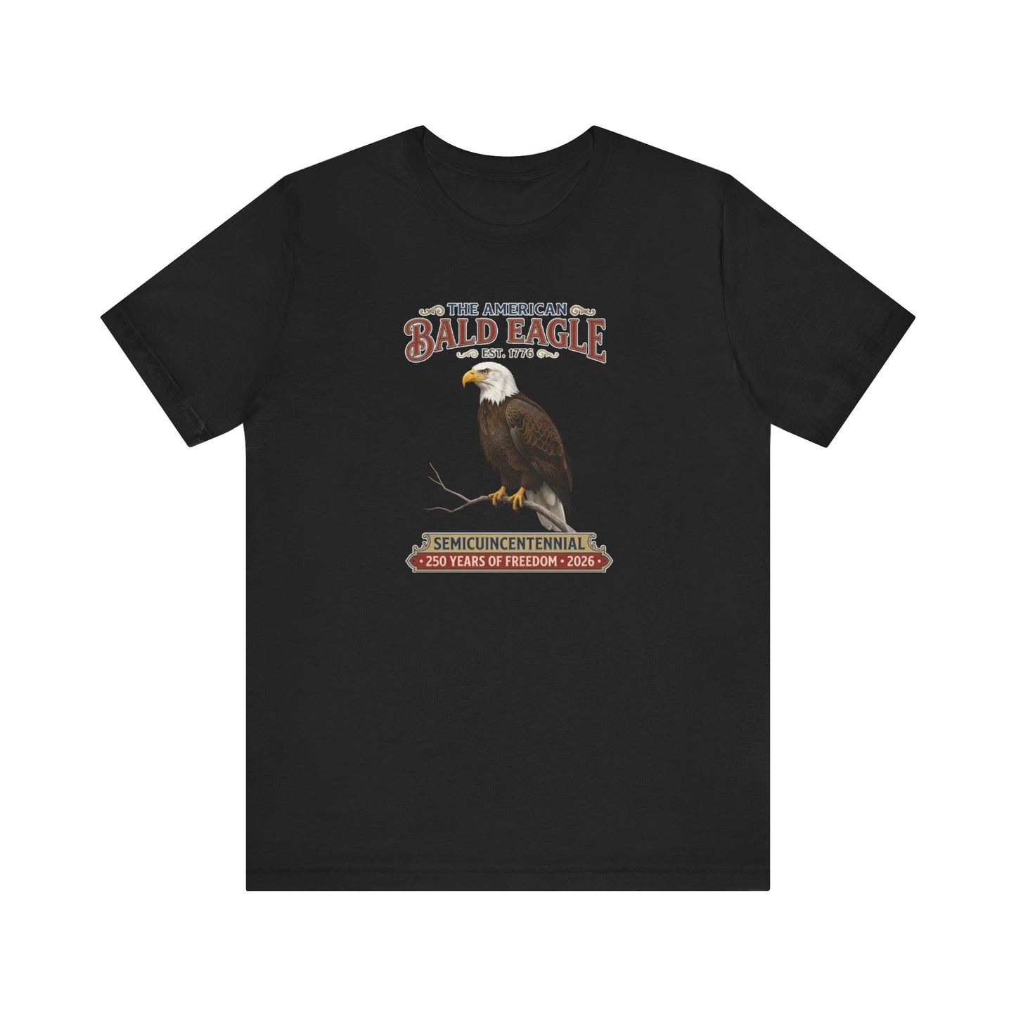 Vintage American Bald Eagle T-Shirt | US 250th Anniversary Semiquincentennial