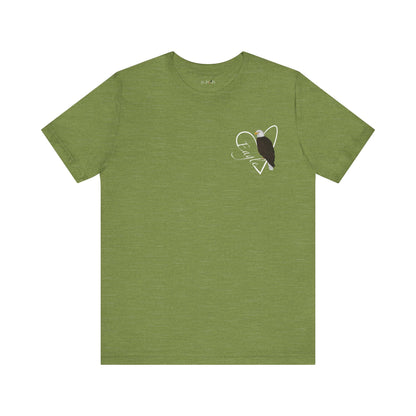 Bald Eagle Heart Birdwatcher Bird T-Shirt