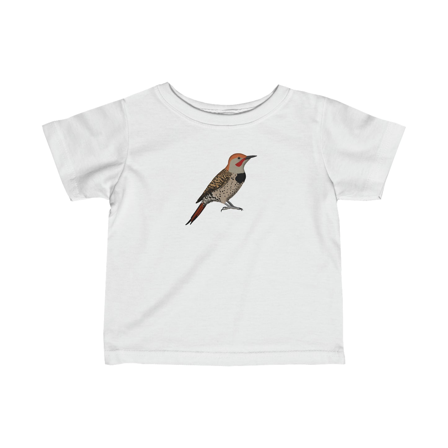 Northern Flicker Bird Baby & Toddler Fine Jersey T-Shirt