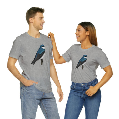 Tree Swallow Bird Tee - jz.birds